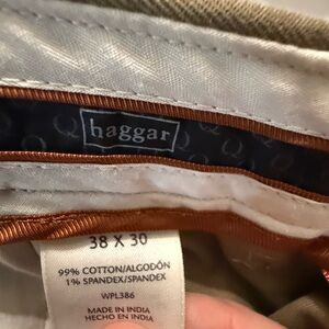 Haggar Men's Cotton Blend Trousers